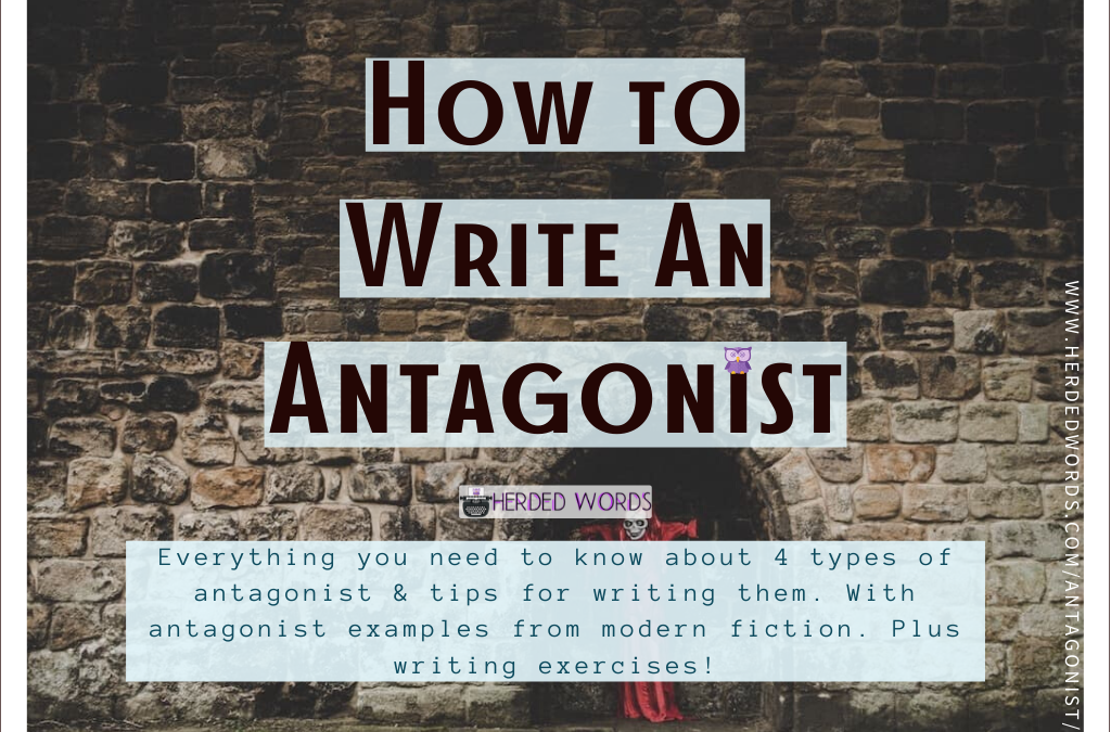 How to Write an Antagonist (readers will love to hate) [with Examples]